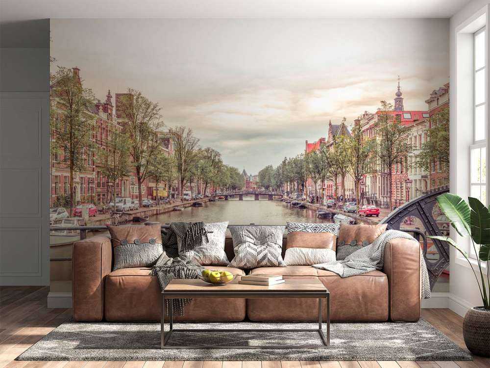 Bewölkt Amsterdam