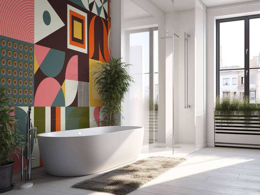 Bunte abstrakte Formen