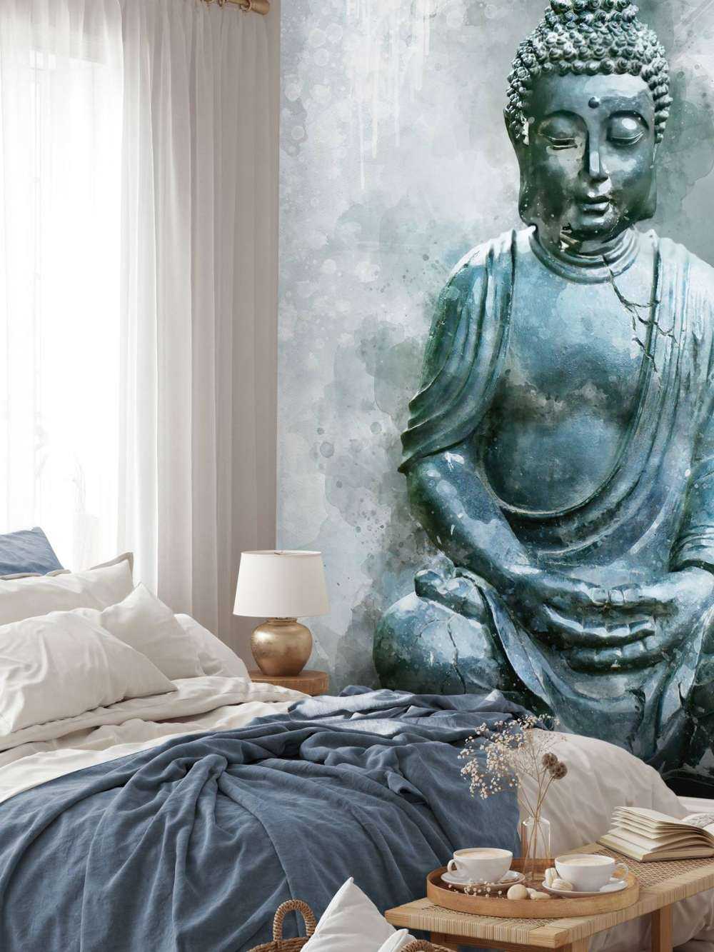 Buddha-Aquarell