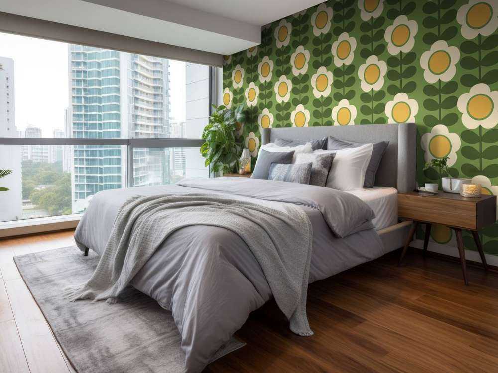 Retro Gänseblümchen