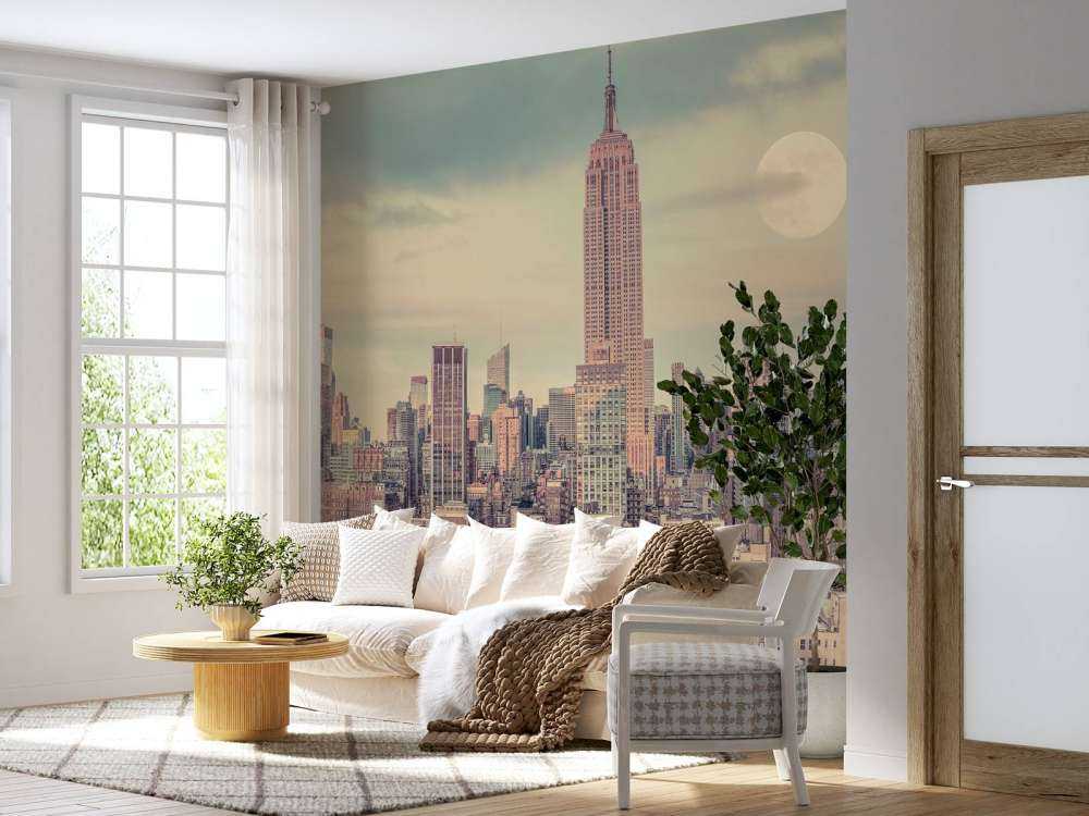 Empire State Building mit Manhattan