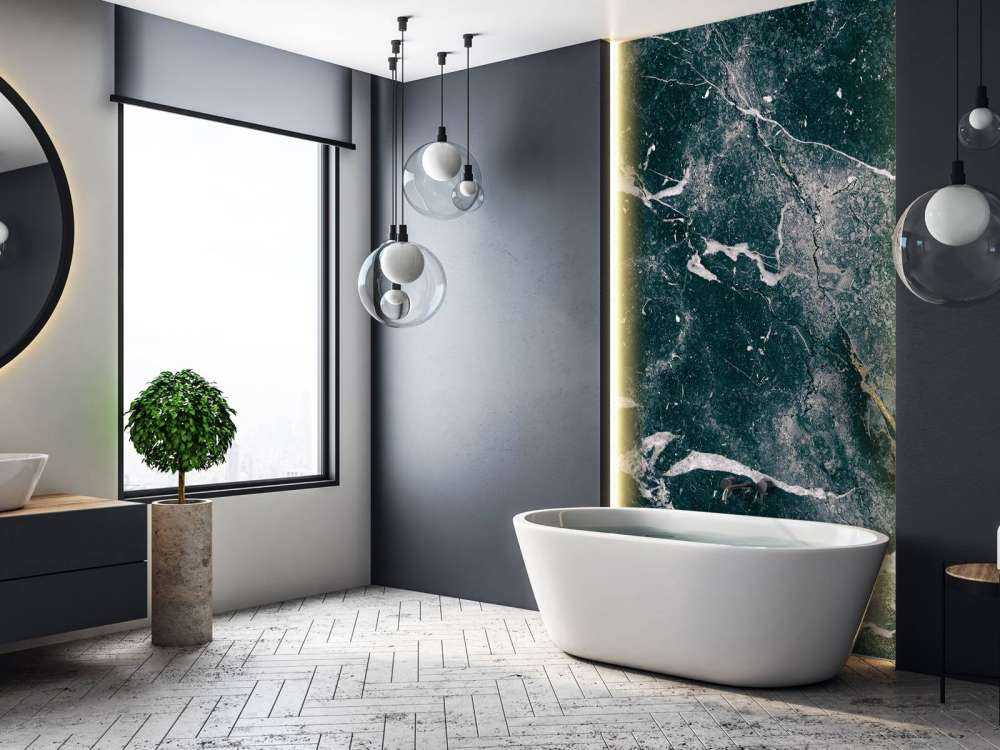 Marmor mit Rissen