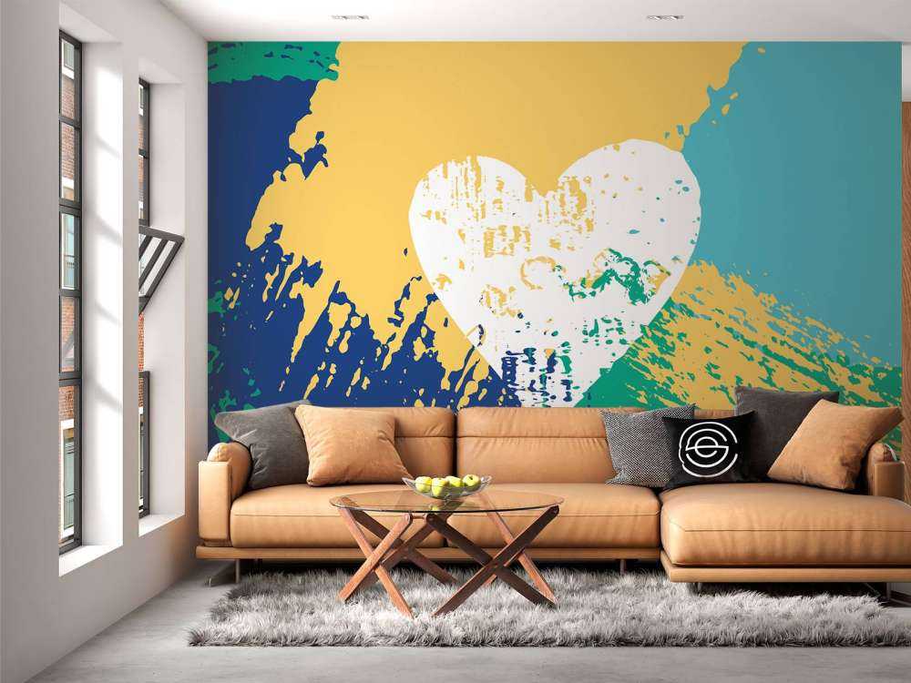 Farbige abstrakte Flächen