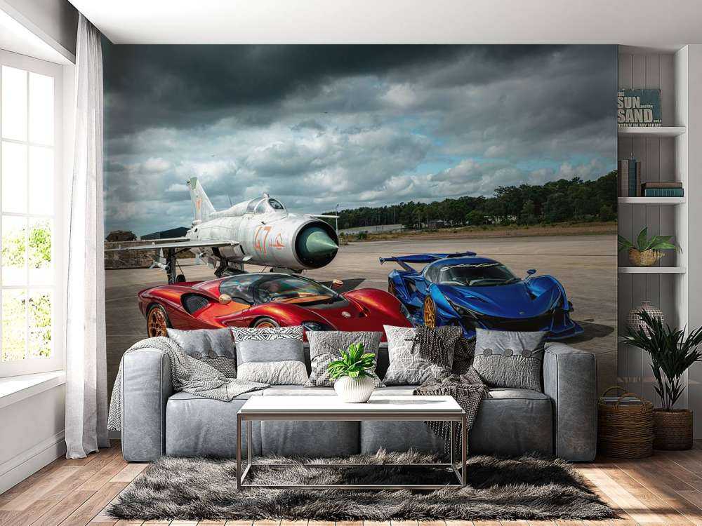 Supercars bei Kampfjets