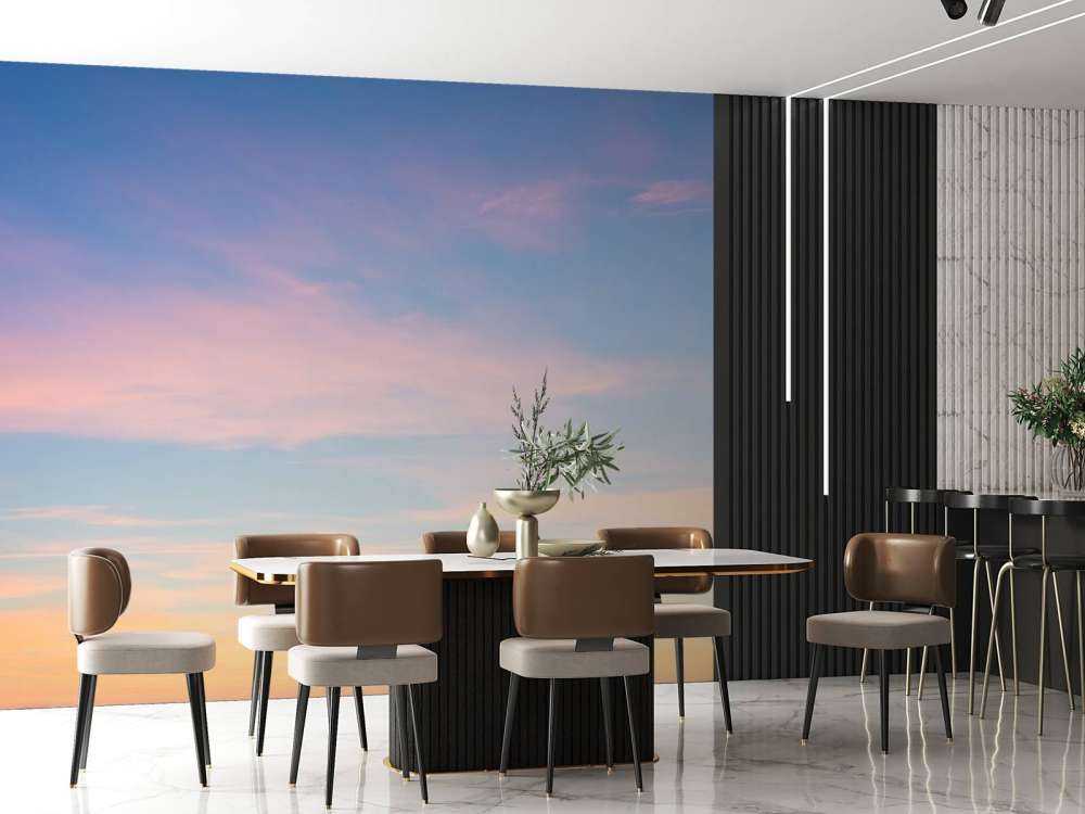 Himmel mit weichen Farben