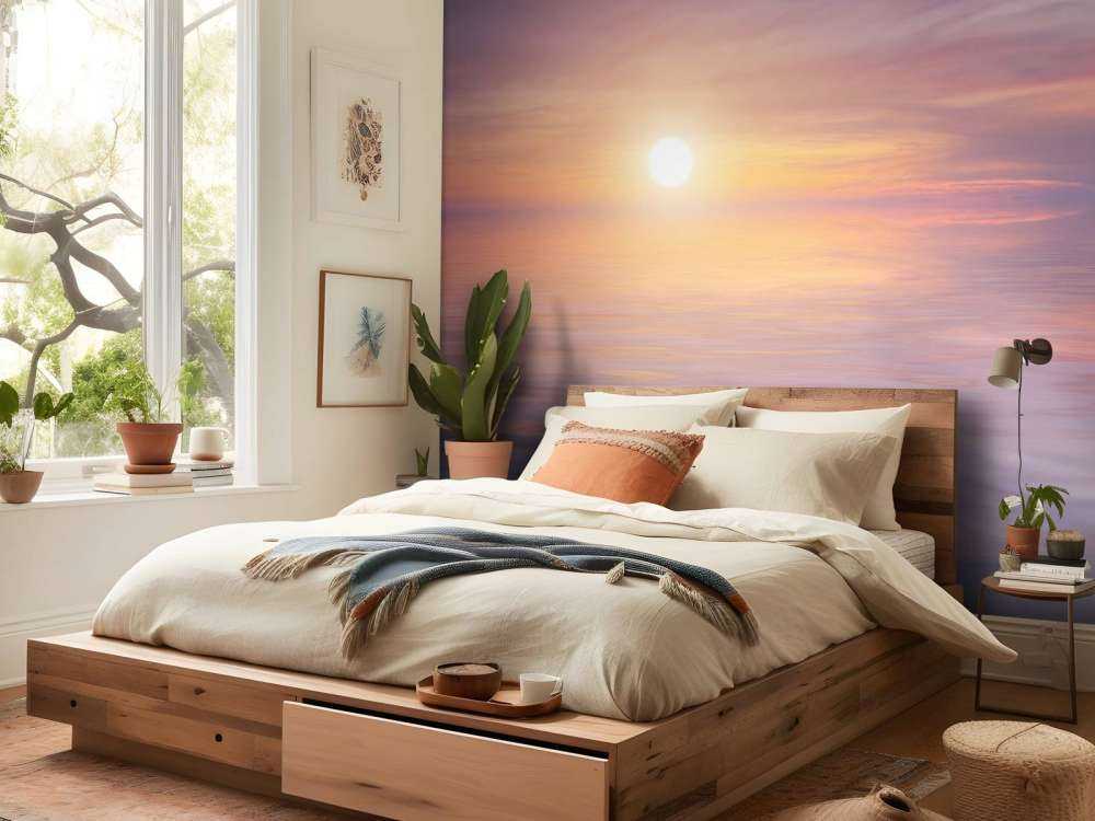 Lila Sonnenuntergang