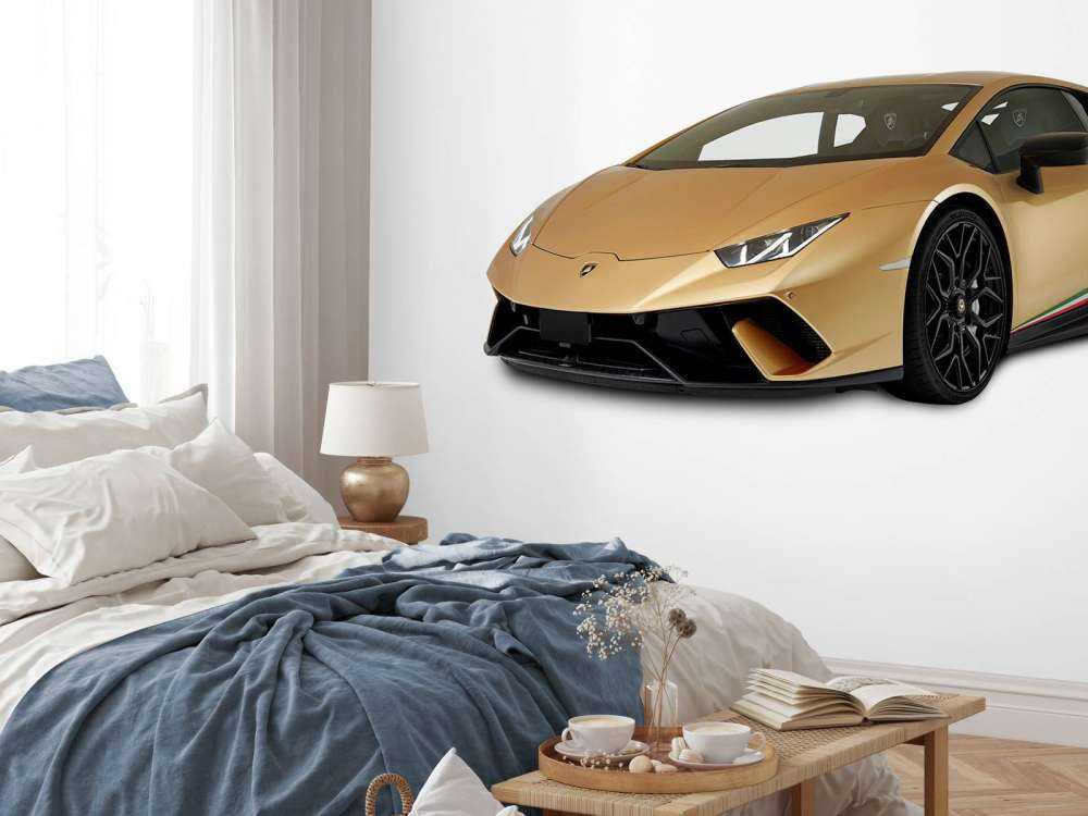 Lamborghini Huracán - Rechts vorne, weiß