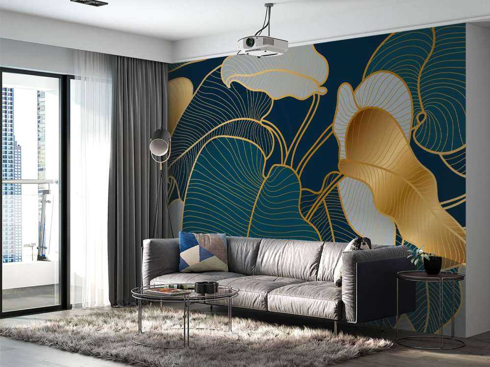 Luxuriöses Gold Art Deco