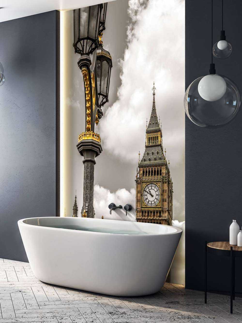 Straßenlaterne am Big Ben