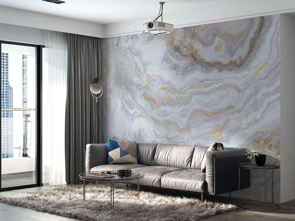 Gewellter Marmor