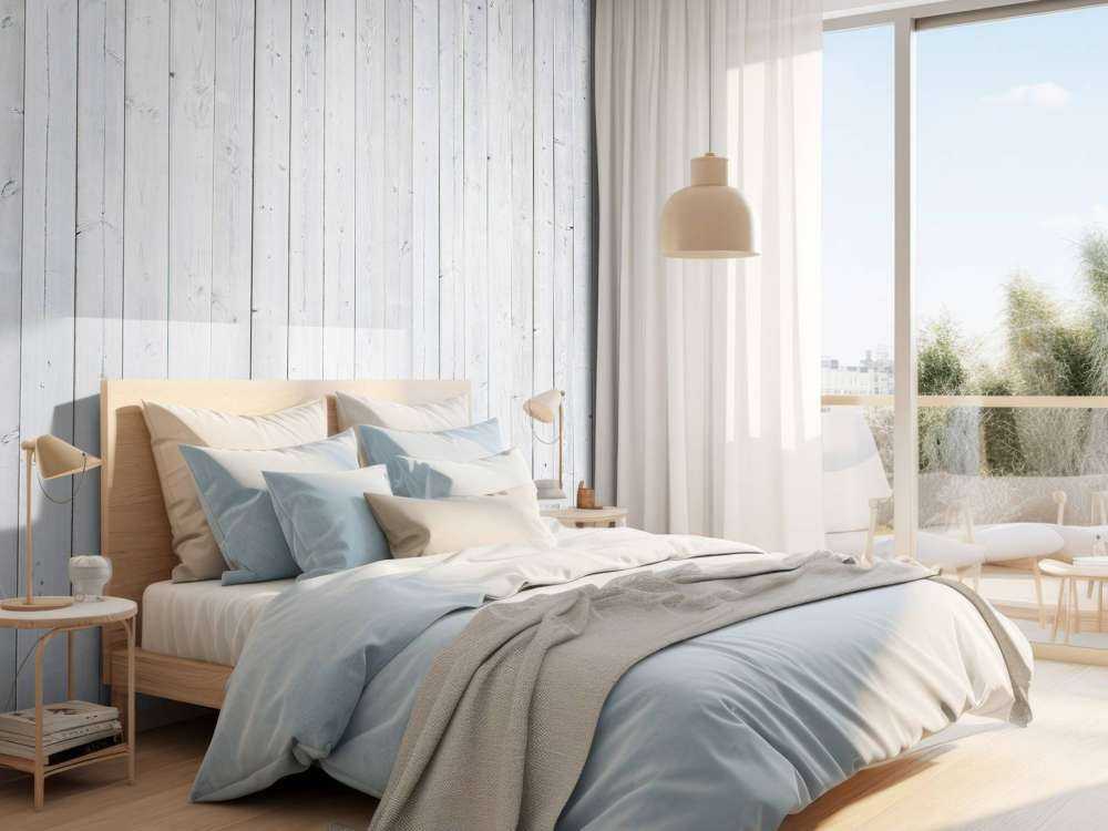 Whitewash Holz vertikal