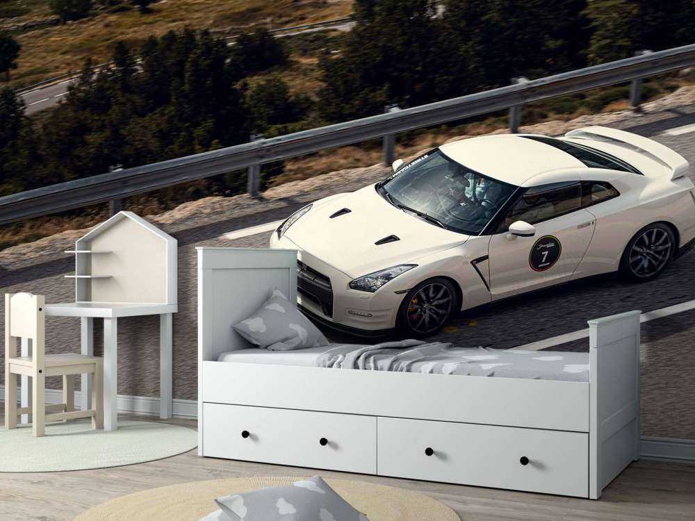 Nissan GT-R auf Bergstraße