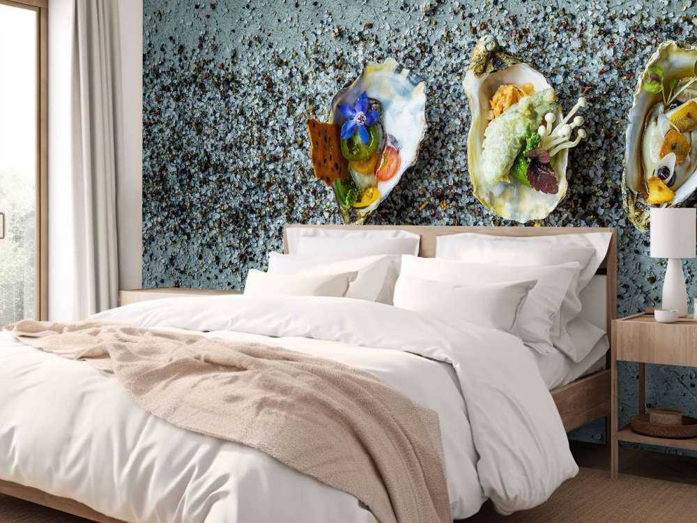 Mit Austern amüsieren