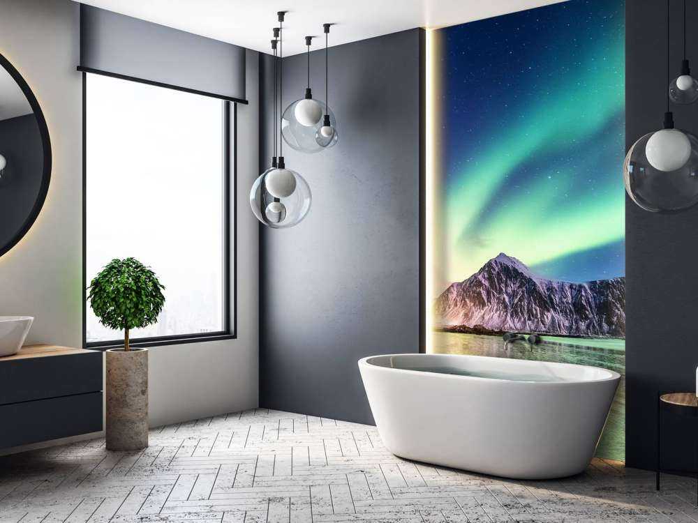Klares Nordlicht