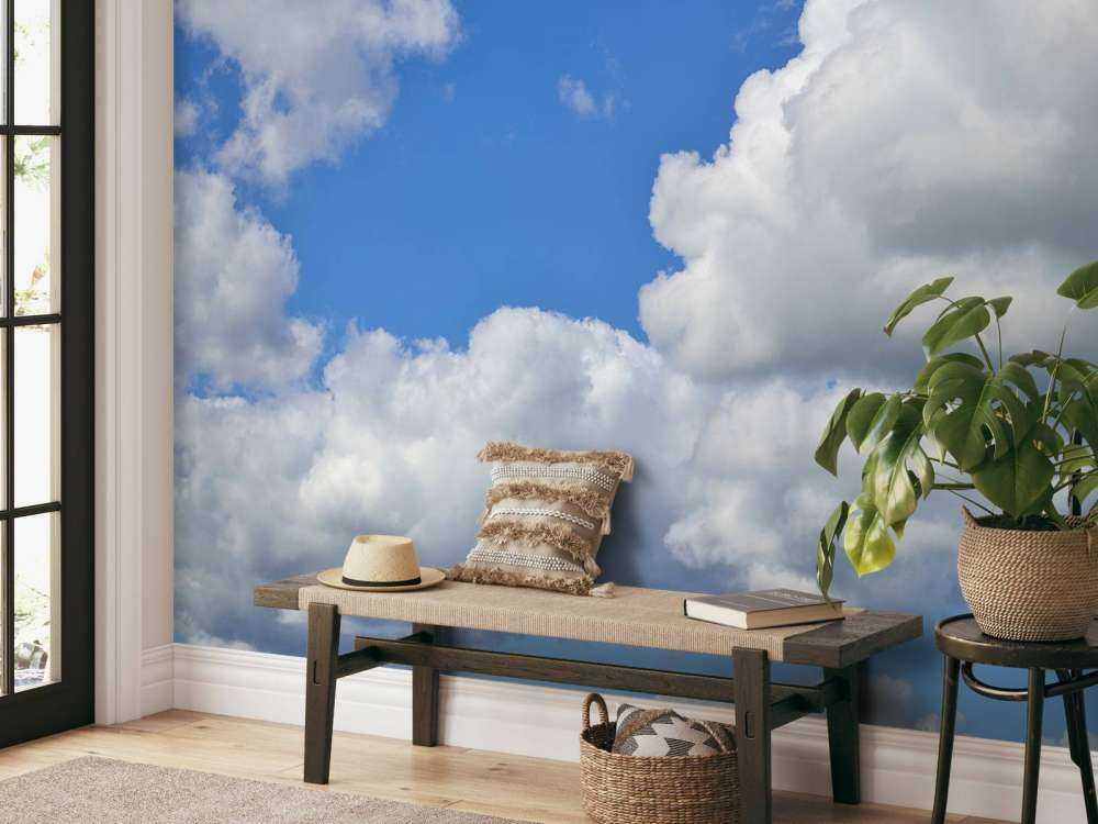 Schöne Wolken am Himmel