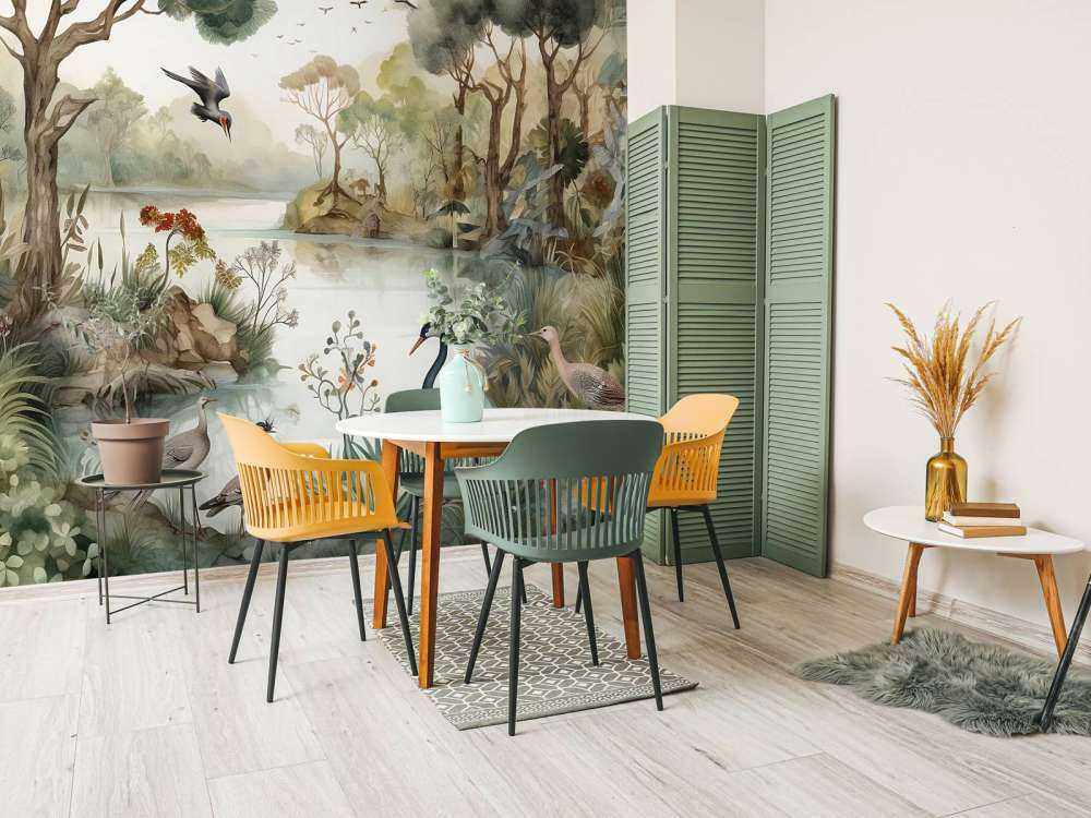 Vogelparadies am Flussufer