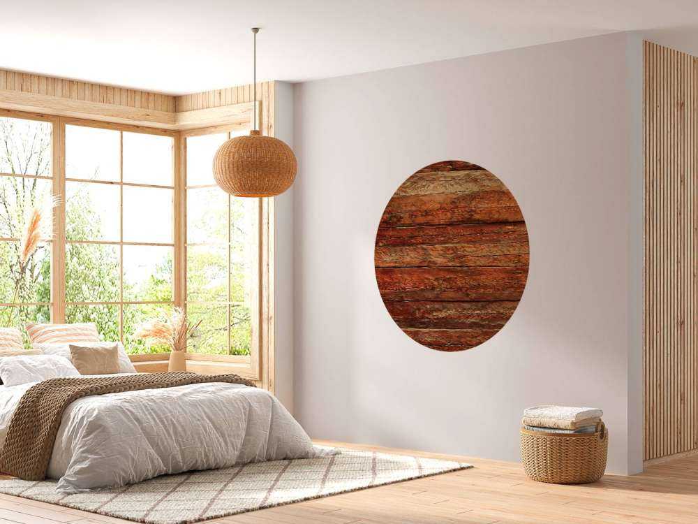 Holz mit grober Struktur