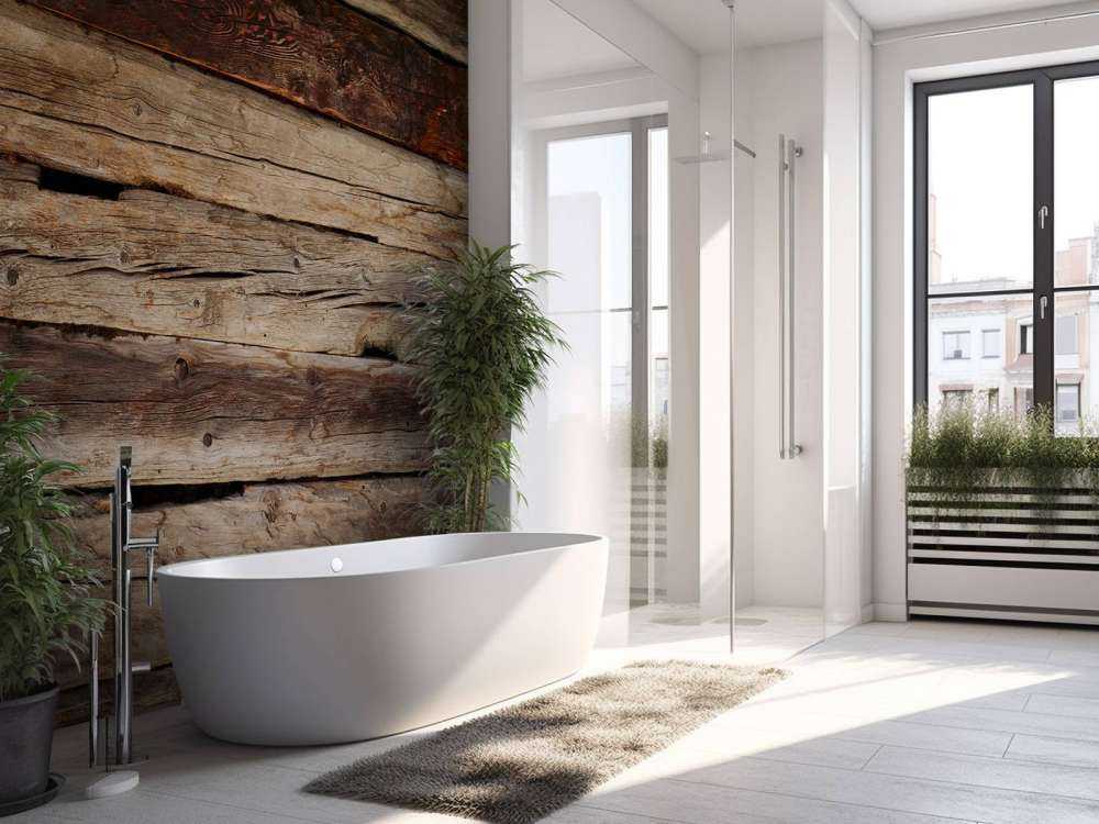 Geräuchertes rotes Holz