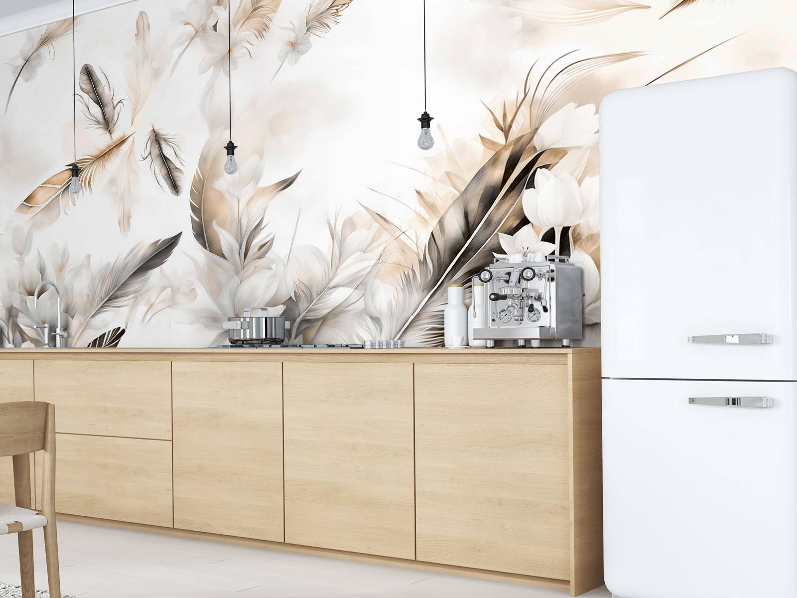 Fototapete - Zarte Liebe Orange - Fototapete, image size:1600x1200