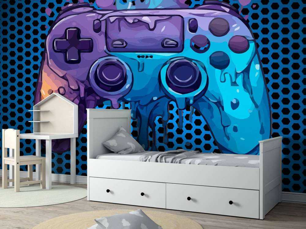 Schmelzender Gamer-Controller