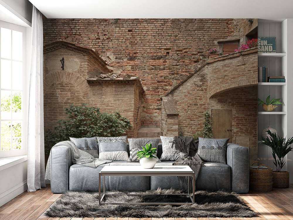 Innenhof in Italien