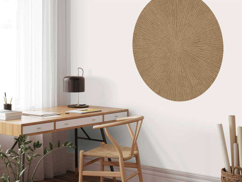 Textured Lines in Goldbraun
