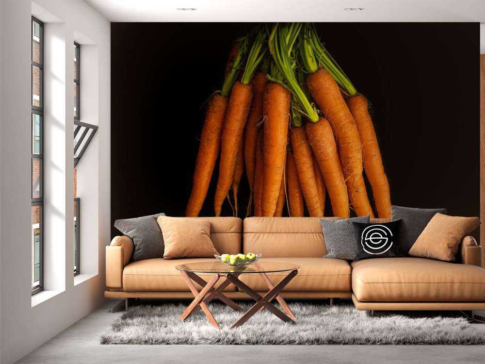 Orangene Wurzeln