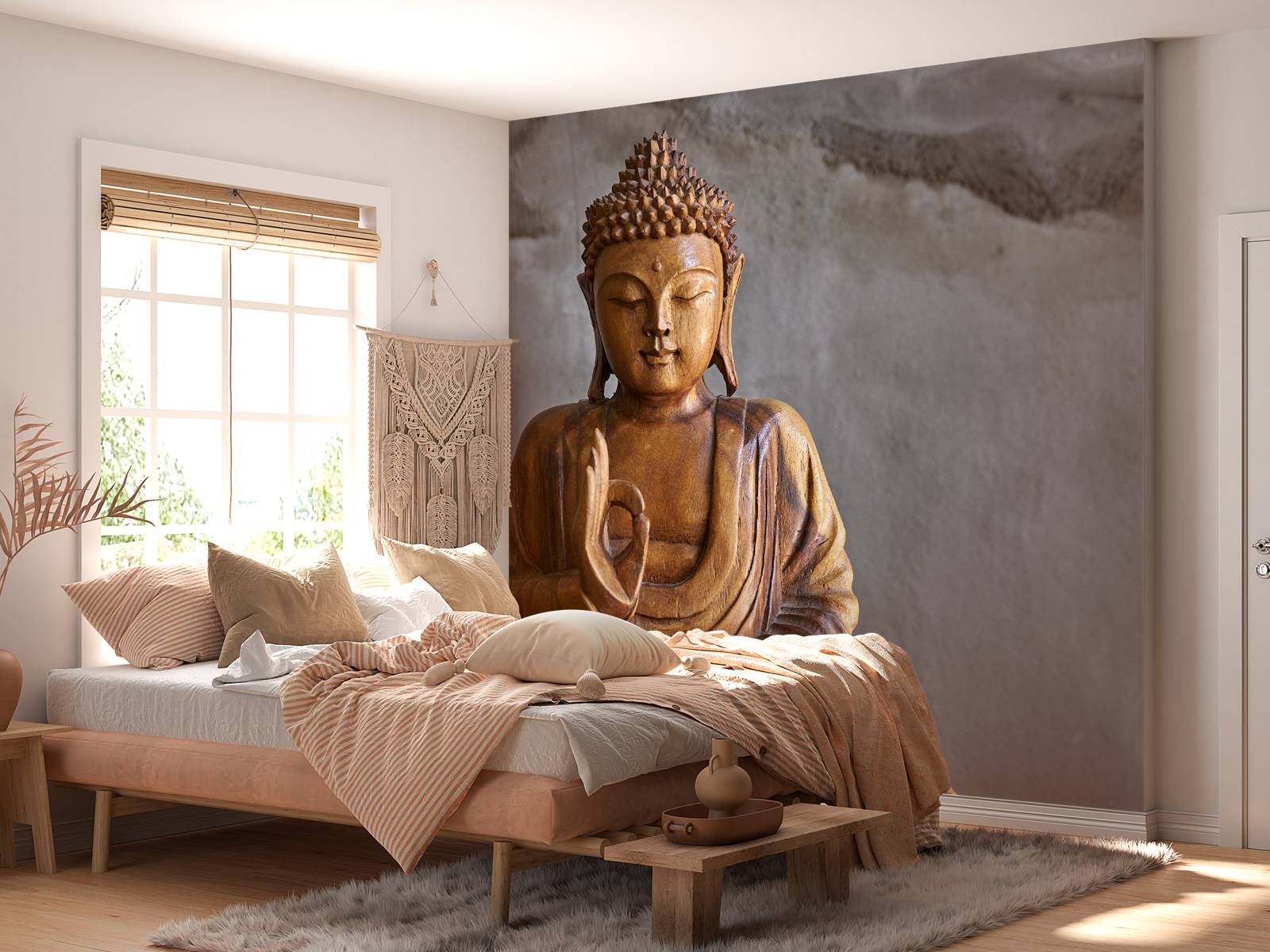 Buddha aus Holz