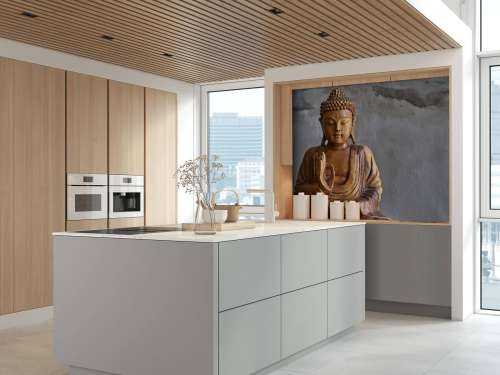 Buddha aus Holz