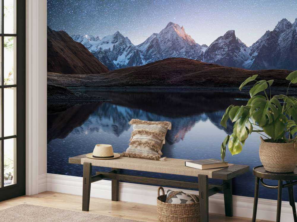 Berge bei Nacht