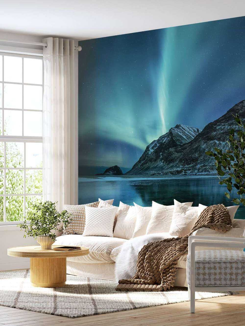 Nordlichter blau