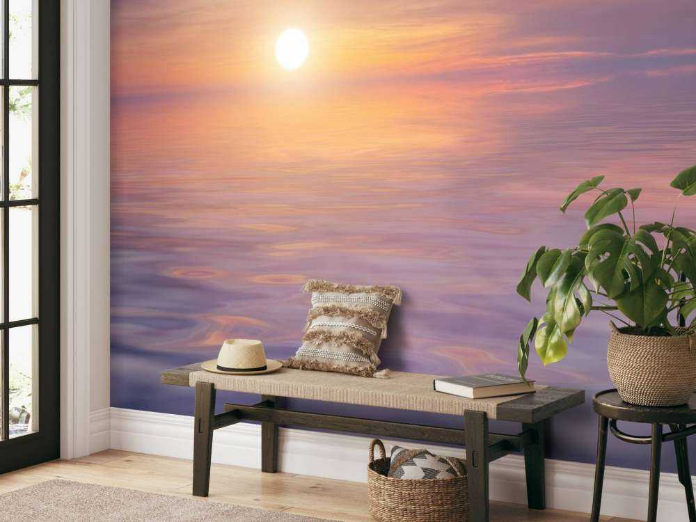 Lila Sonnenuntergang