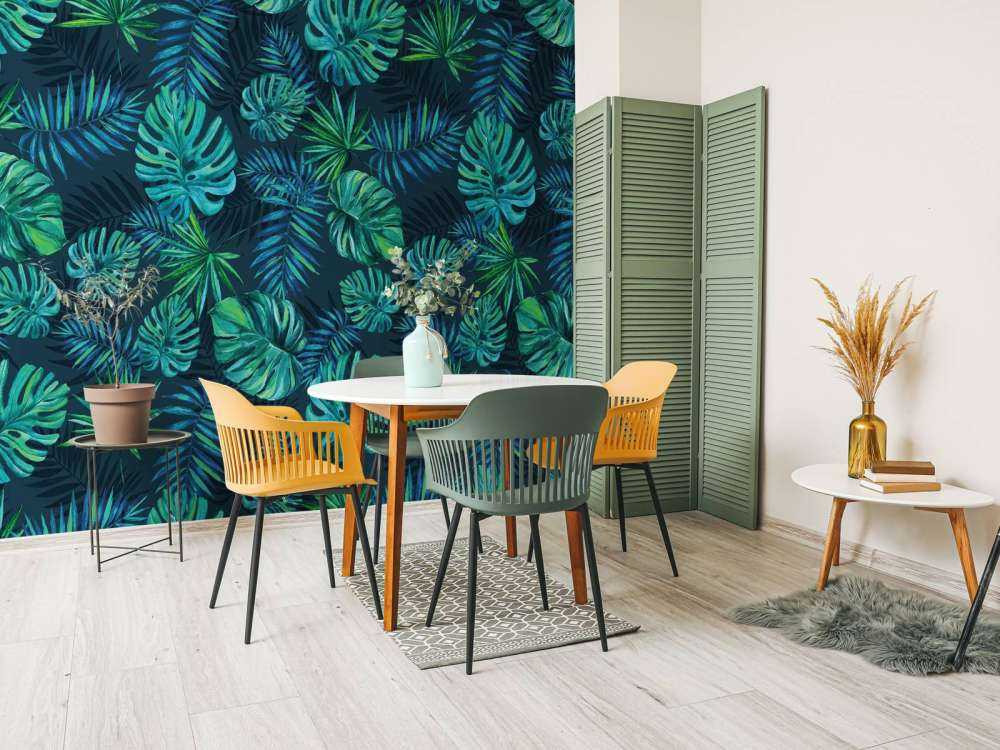 Tropische Aquarellpflanzen