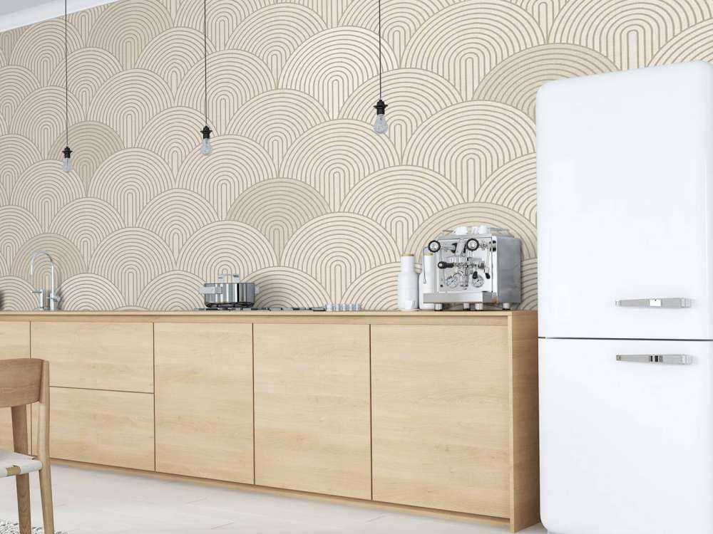 Boho Bögen & Kurven - Sand