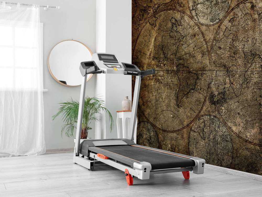 Alte verbrannte Weltkarte