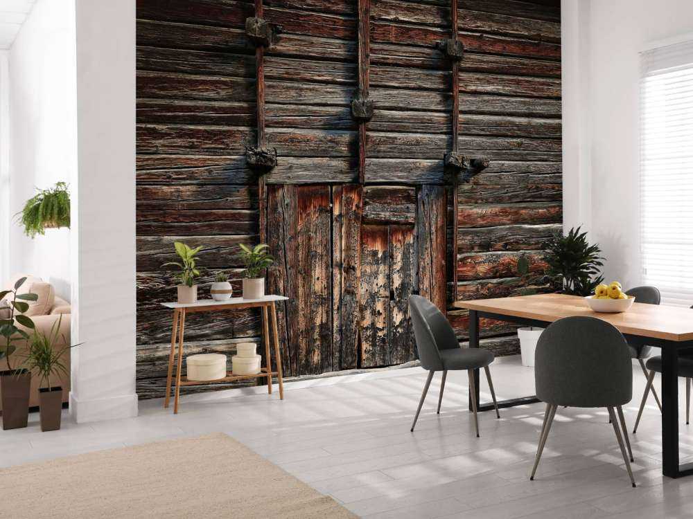 Altes Holz mit Balken