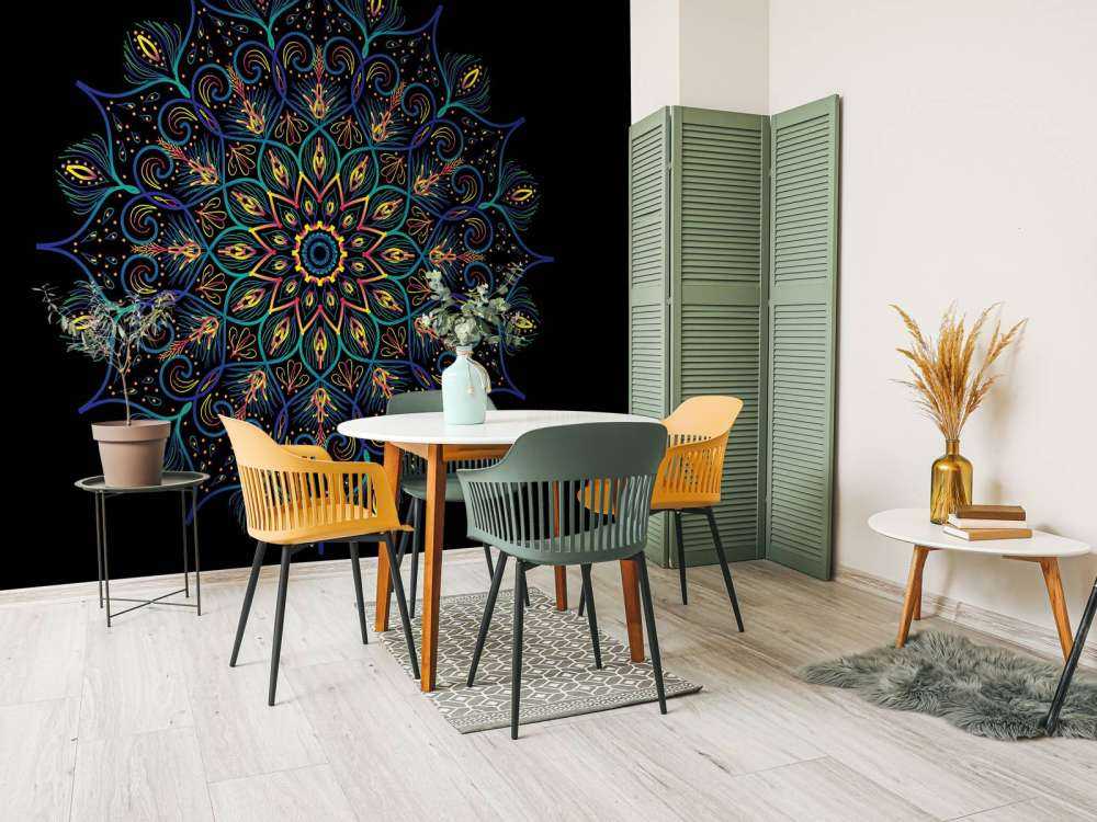 Buntes Mandala