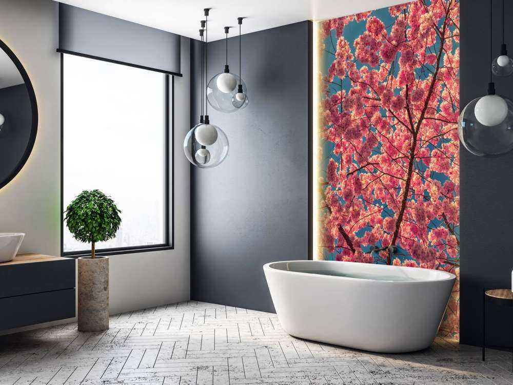 Leuchtend rosa Blüten