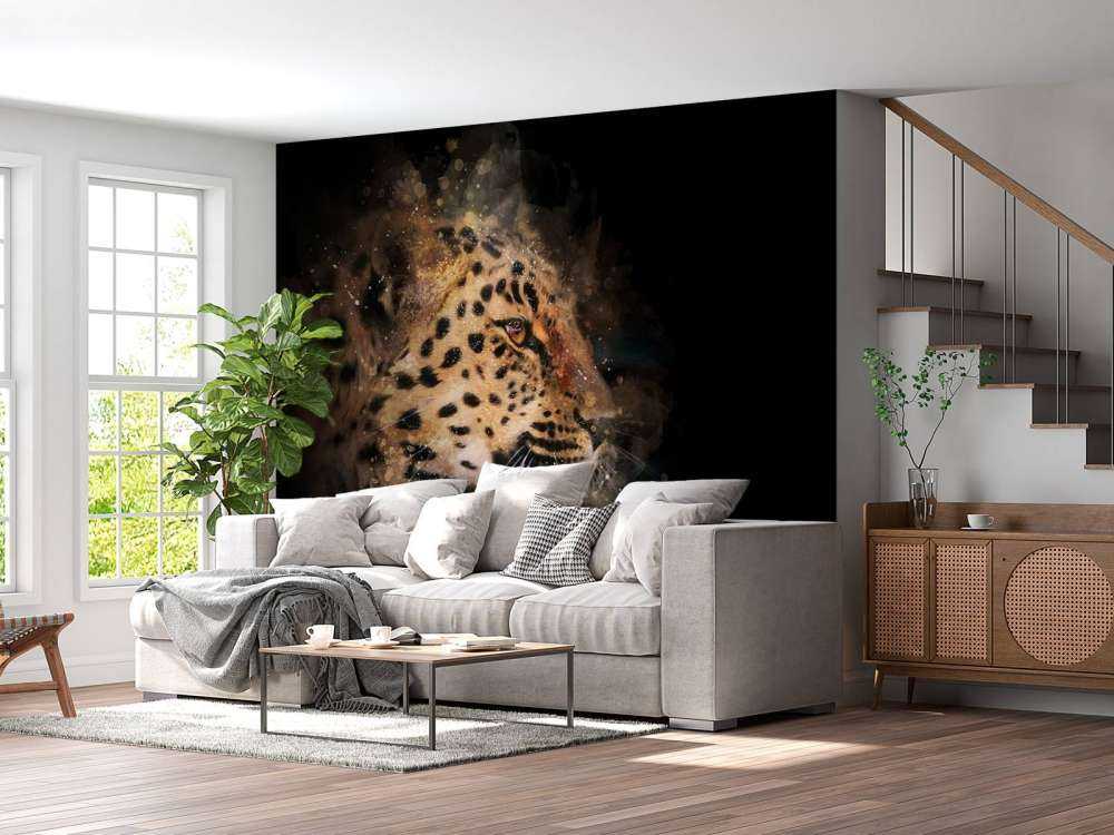 Lackierter Leopard