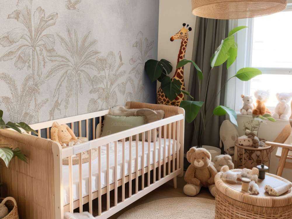 Tierischer Dschungel taupe