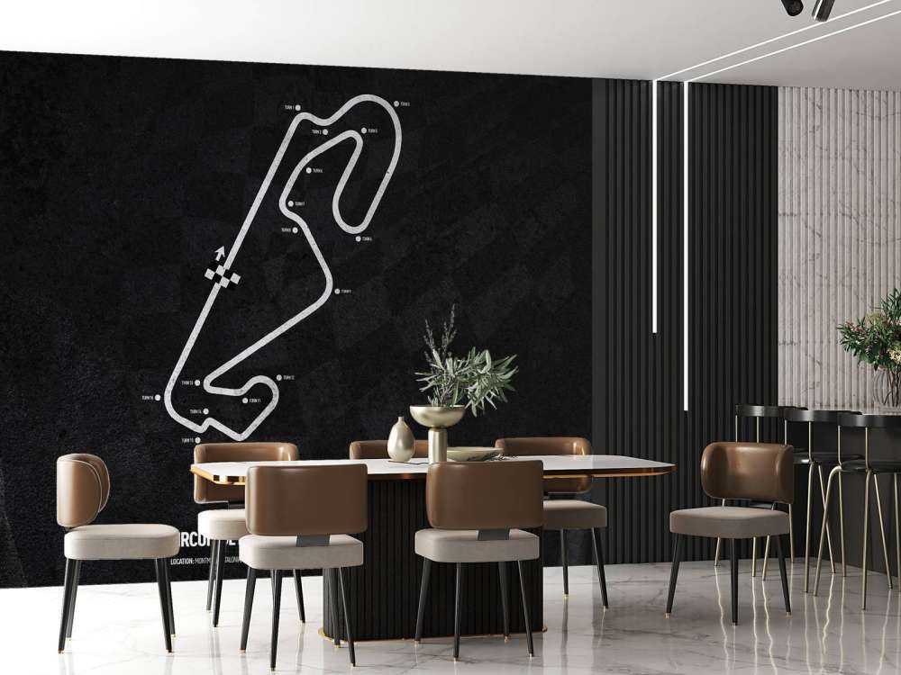 Formel 1 Strecke - Circuit de Barcelona - Spanien