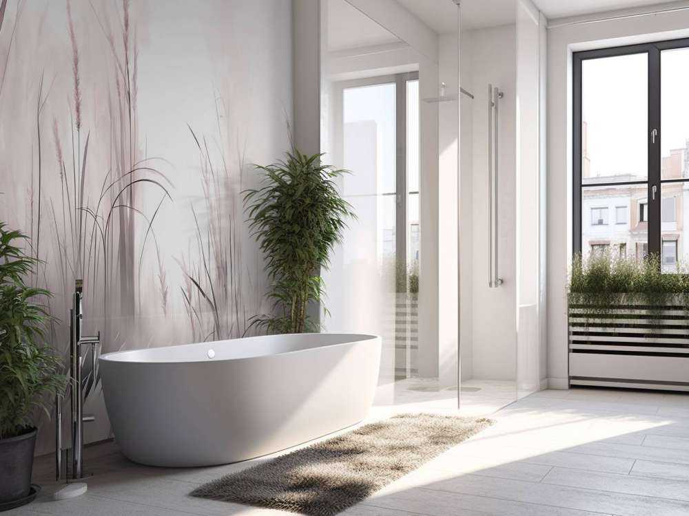 Natur Stimmung Gedämpftes Rosa