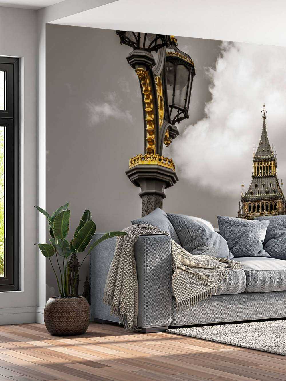 Straßenlaterne am Big Ben