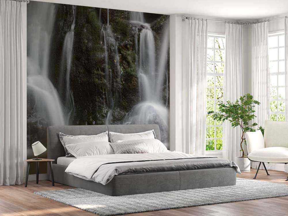 Doppelter Wasserfall