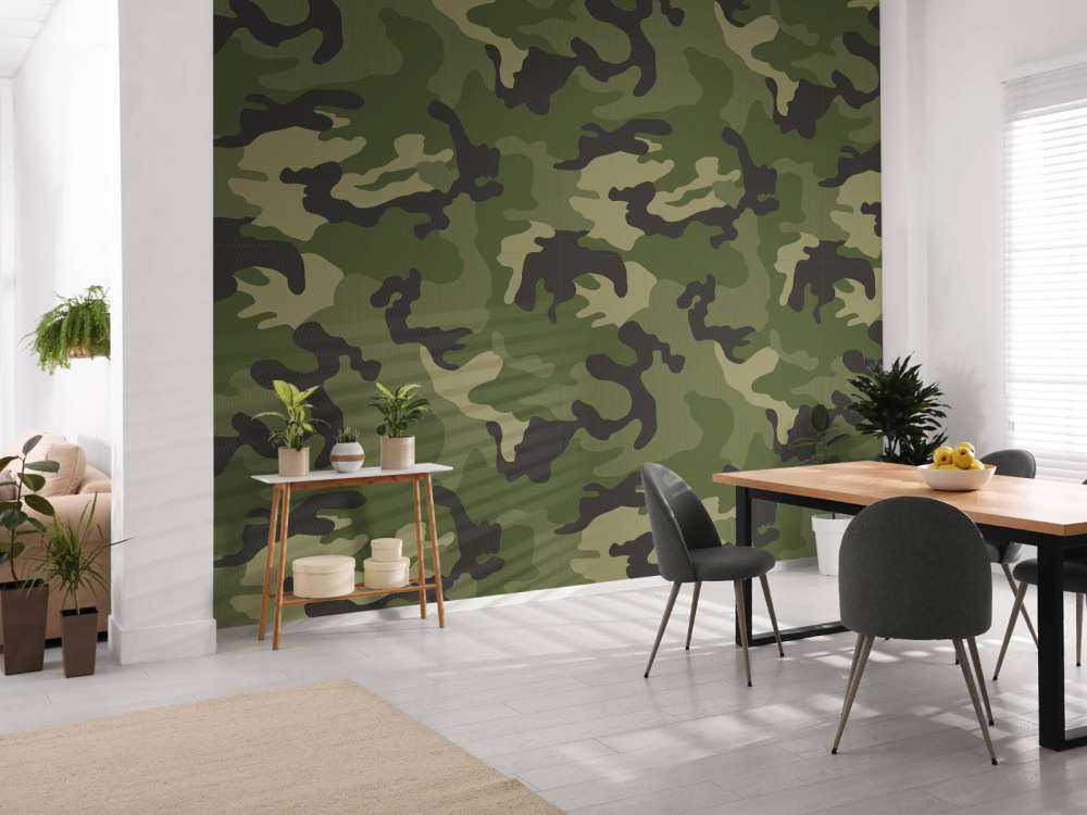 Camouflage grün