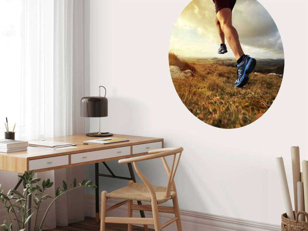 Jogger in Aktion