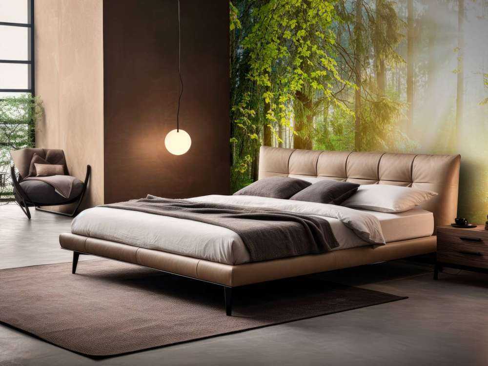 Waldlandschaft bei Sonnenaufgang