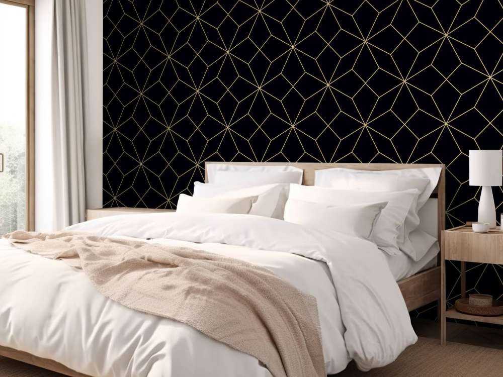 Abstrakte Linien, Gold