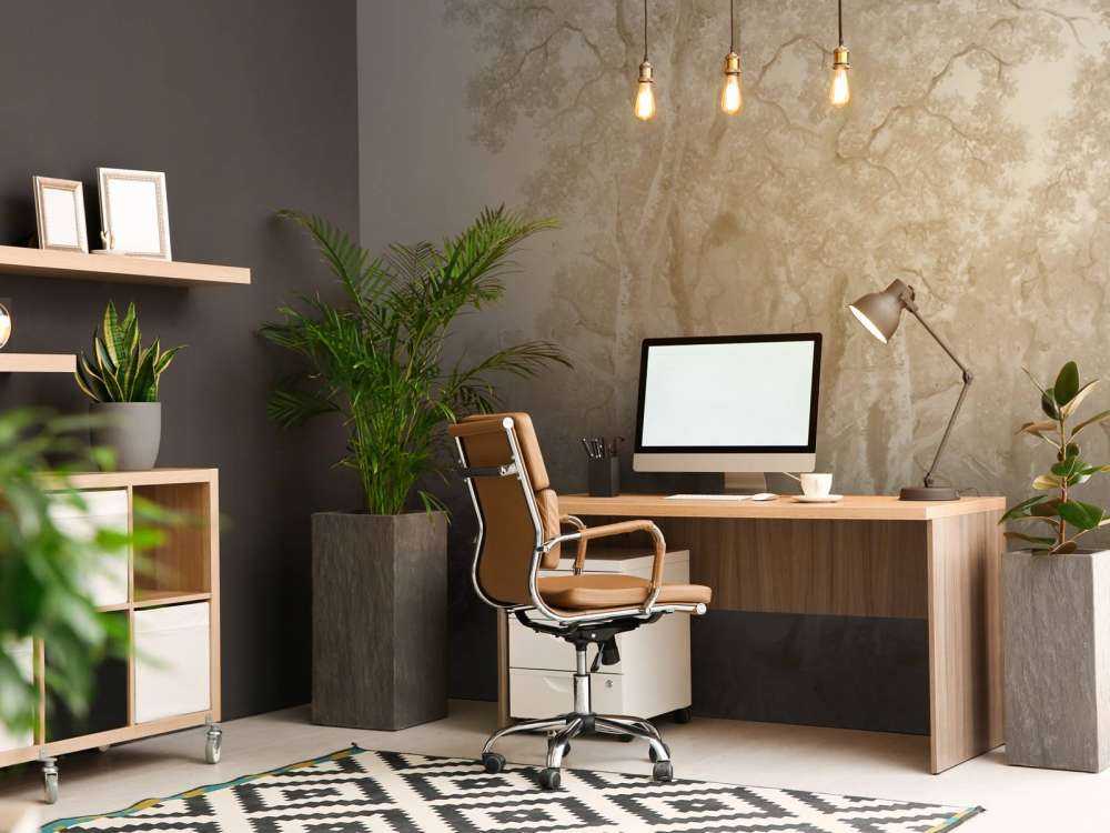 Waldlandschaft Beige Panorama