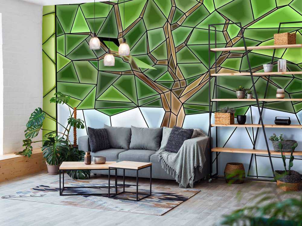 Mosaik eines Baumes